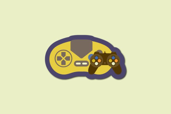 Retro Vintage Sticker Gaming Controller Review